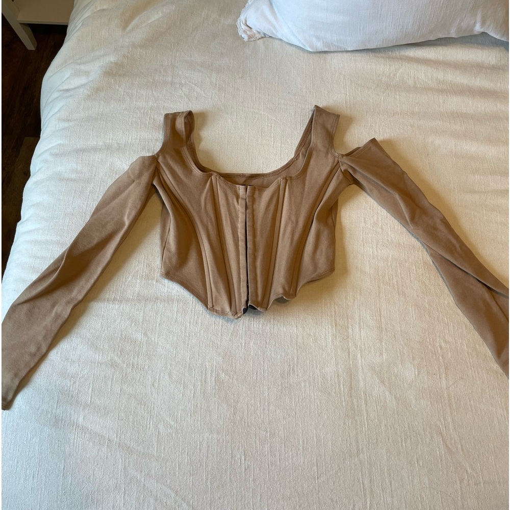Windsor nude corset top